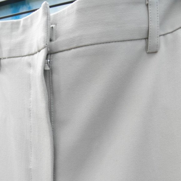 NEW by MERONA, STYLE TAYLOR, PANTS, DRESS SLACKS TROUSERS, BROWN LINEN, SIZE 18 - Picture 4 of 12